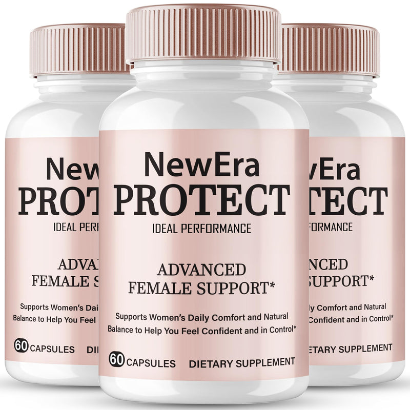 New Era Protect Capsules Bladder for Women, New Era Protect Supplement Pills Advanced Formula Women's Balance Support, Overall Health & Wellness - Maximum Strength Vitamins for Women Reviews (3 Pack)
