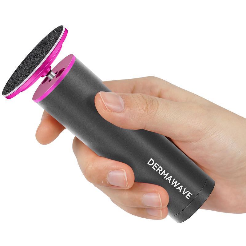 DERMAWAVE Electric Callus Remover for Feet, Professional Electric Foot File Sander Grinder with 60 Sandpaper & Speed Controller for Men & Women – Aluminum Pedicure Tool for Cracked Heel Dead Skin - BeesActive Australia