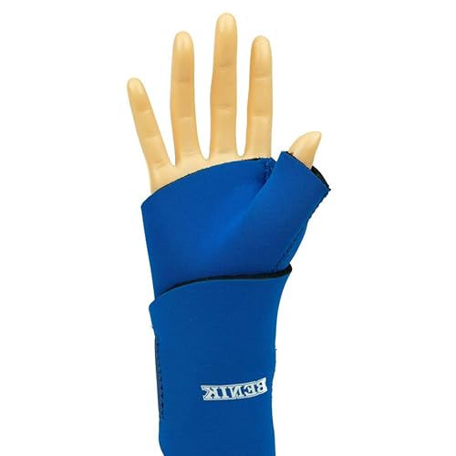 Benik W204 Wrist/Thumb Wraps – Medium – Wrist & Thumb Support with Wrap-Around Closure