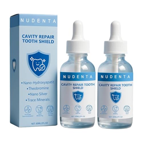 Odontic Repair, Cavity Healing Tooth Armor Liquid, Nano Hydroxyapatite Remineralization Complex for Cavity Repair, Teeth Whitening with Remineralization Drops, Enamel Strengthening