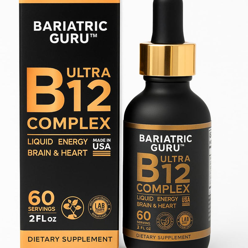 Ultra Vitamin B12 Complex Liquid Drops, B12 Sublingual Complex, B12 Vitamin 1000mcg - B12 Methylcobalamin for Energy, Brain & Heart Support