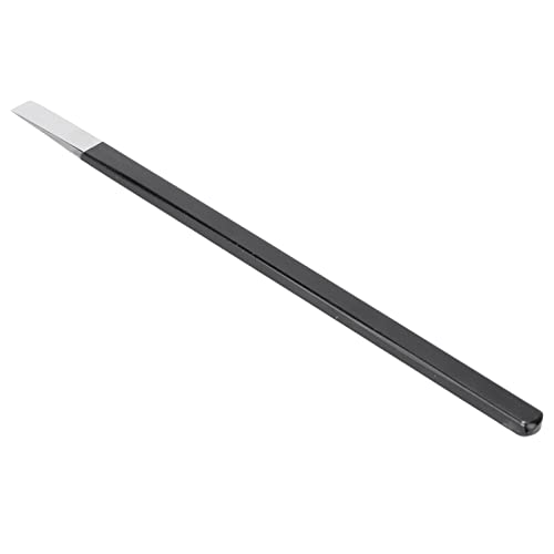 Pedicure Knife for Feet, Flat Ingrown Toenail Knife, Stainless Steel Blades for Ingrown Nails with ABS Handle for File Nail, Cuticle, Dead Skin, Paronychia, Thick Crusts