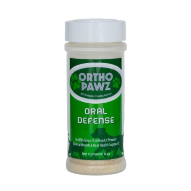 Oral Defense Dental Powder for Dogs & Cats – Natural Daily Oral Care Supplement – Reduces Plaque & Tartar, Freshens Breath, Supports Gum Health – Sprinkle-On Formula – 4.2 oz