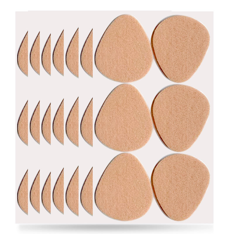 42 Pcs Metatarsal Felt Pads for Men & Women – 1/4 Inch Thick Ball of Foot Cushions for Pain Relief, Forefoot Pads for Calluses, Morton’s Neuroma, Metatarsalgia – Soft Shoe Inserts for All-Day Comfort 1/4" Thick-42 PACK - BeesActive Australia