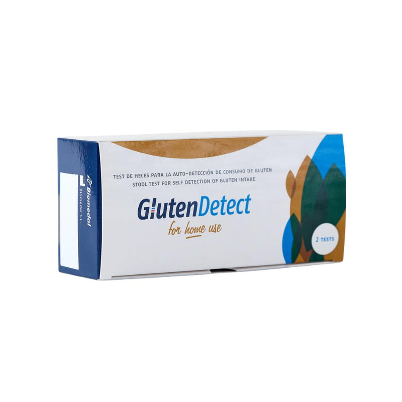 Gluten Detect Kit (2 Tests) - Rapid Home Test for Evaluating Gluten-Free Diet and Accidental Exposure via Stool.