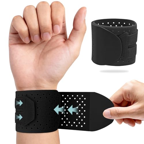 TFCC Wrist Brace for Carpal Tunnel, Ultra-Thin Ulnar Wrist Brace Black