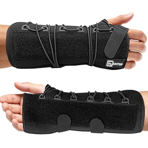 Wrist Brace for Carpal Tunnel, Bandage Wrist Support Hand Brace Black-Right
