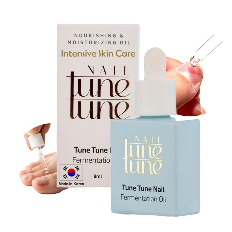Fermented Nail Oil for Cuticle & Nail Repair | Vegan K-Beauty Serum with Herbal Extracts | Natural Strengthening & Moisturizing Formula for Brittle, Dry Nails | Nourishes, Smooths, Restores | 8ml 0.27 Fl Oz (Pack of 1)