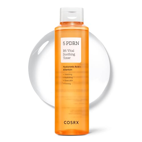 COSRX 5 PDRN B5 Soothing Toner, Instant Calming & Hydrating, 9.46 fl oz
