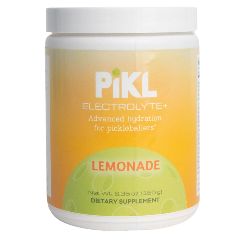 PiKL Nutrition Electrolyte Drink Mix for Pickleball | Magnesium & B-Vitamins | 0g Sugar | 30 Servings (Lemonade) Lemonade