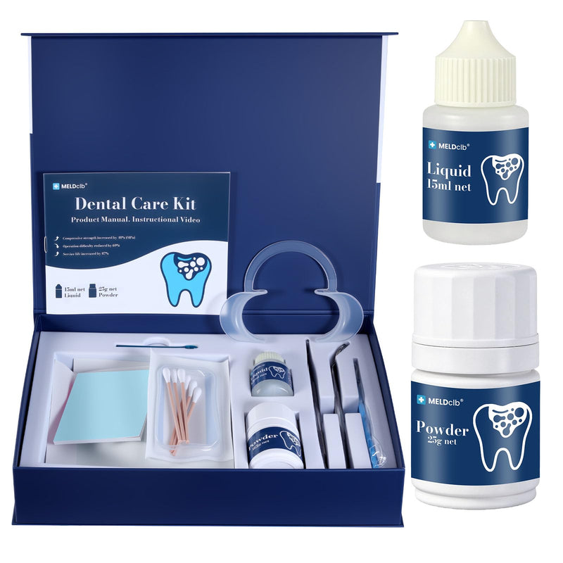 Zinc Oxide Eugenol Dental Care Kit, Tooth Repair Kit, Temporary Tooth Filling Repair Kit, Tooth Filler, Cavity Filler, Dental Cement Glue Adhesive for Crowns, Bridges, Teeth, Home Dental Emergency Fix 8 natural