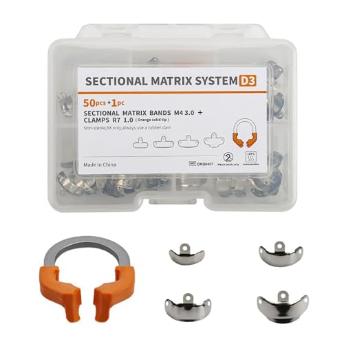 Dental Sectional Matrix Bands System D3 Interproximal Sectional Matrix Band