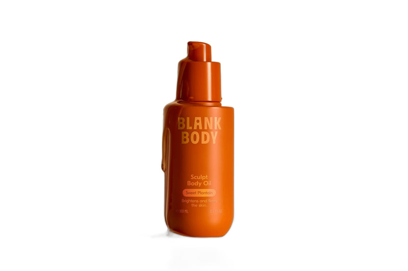 Sweet Plantain Sculpt Body Oil – Firming, Brightening, Non-Greasy, Vegan
