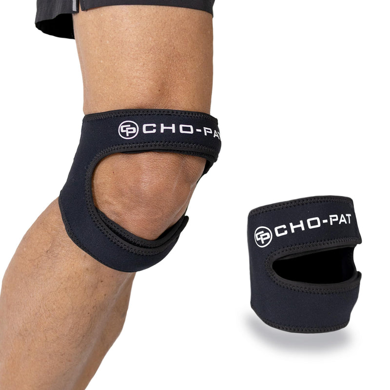 Cho-Pat Dual Action Lite, Adjustable & Lightweight Knee Support Strap for Tendonitis, Meniscus Tears, and Pain Relief, Small/Medium - BeesActive Australia