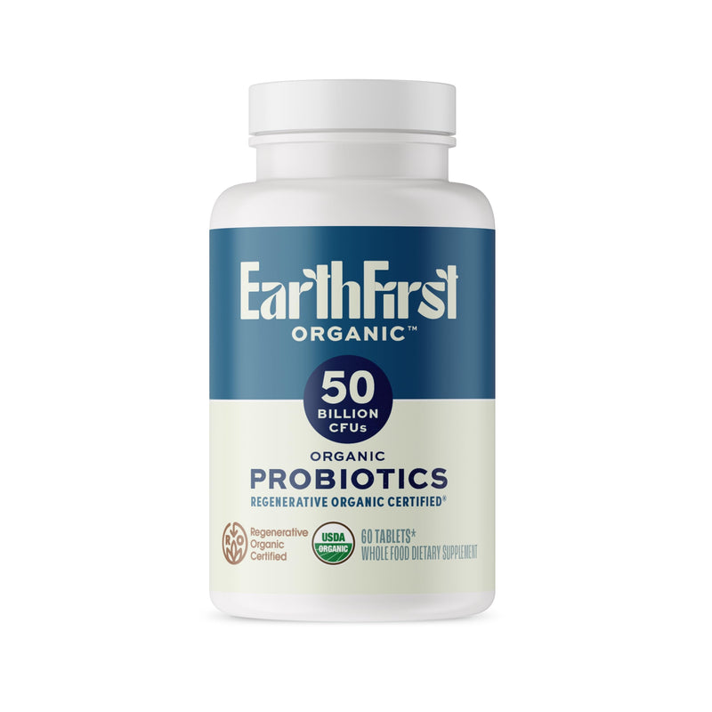Probiotic 25B CFU – Regenerative Organic Certified Daily Probiotic for Gut, Immune & Emotional Health – Supports Digestion, Bloating Relief & Gut Balance – 30 Tablets 30 Count (Pack of 1)