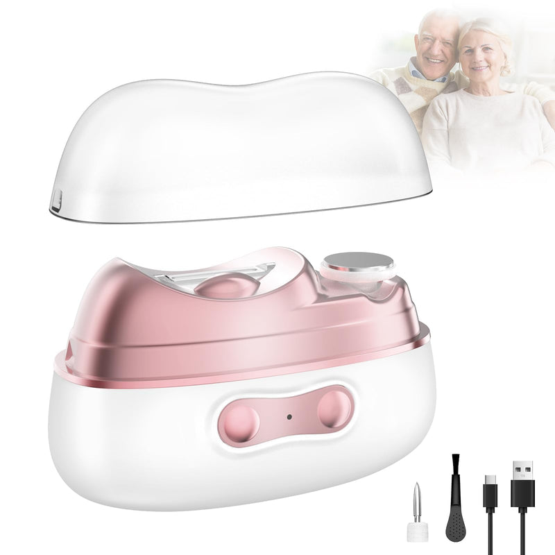 Electric Nail Clippers for Toenails Fingernail - 2026 4 in 1 Automatic Nail Trimmer with Nail File/Polishing/Gel Nail Light - USB Rechargeable for Baby/Kids/Adults/Seniors Thick Nails - BeesActive Australia