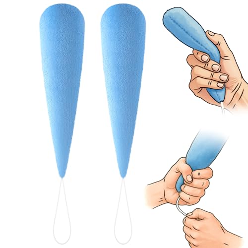 Soulchen 2 Pcs Palm Protector Carrot Hand for Parkinson, Blue