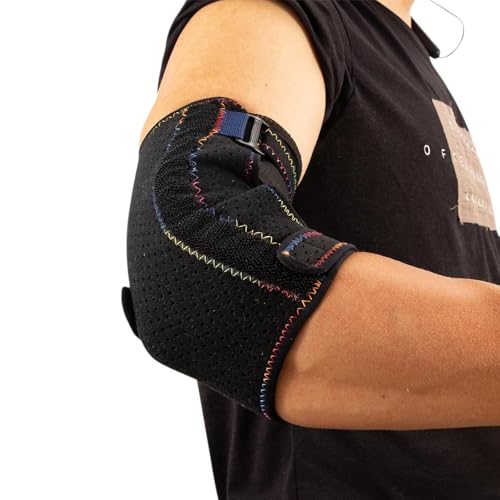 Cubital Tunnel Elbow Brace for Ulnar Nerve Entrapment & Sleeping, Adjustable Elbow Splint & Immobilizer for Left or Right Arm, Ideal for Night Use and Work