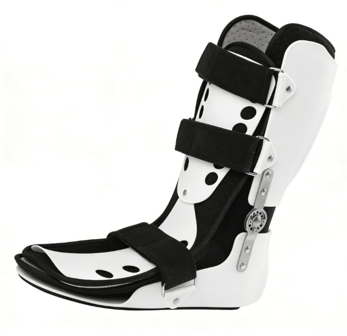 Walking Boot for Broken Foot, Ankle & Toe - Adjustable Medical Boot, Removable Splint, Non-Slip Sole for Fracture, Sprain, Post-Surgery, Bunion Relief (Left)