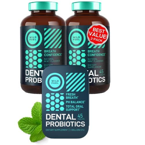 Oral Probiotics Duo – 3B CFU for Bad Breath & Gum Health – 45 + 90 Tablets