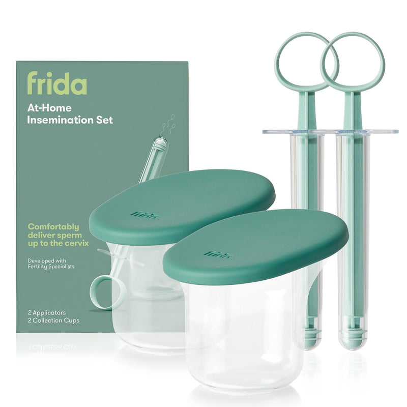 Frida Fertility At-Home Insemination Kit for Conception Support, Easy DIY 2 Collection Cups