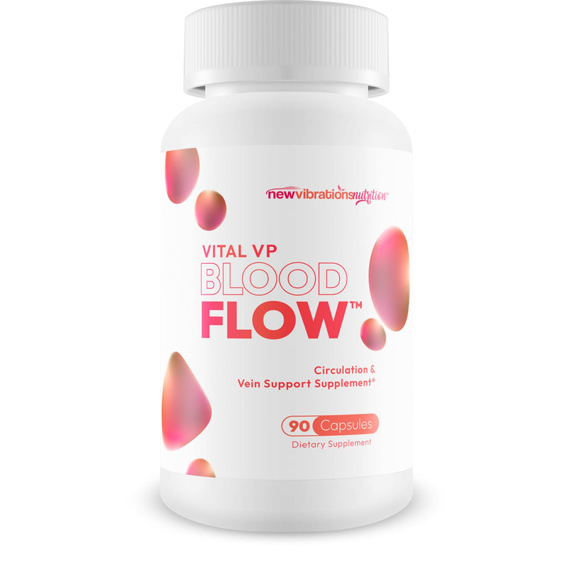 Vital VP Blood Flow Supplement - Our Best Circulation High Pressure Pills - Circulation and Vein Support Vitamins for Advanced Blood Flow Care - Nitric Oxide Vital VP System - Vital VP Supplements