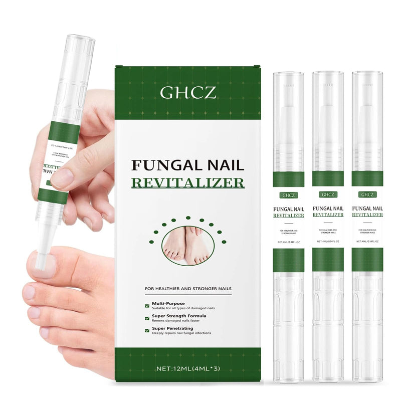 Toenail Fungus Pen, powerful Toenail fungus treatment, repairs damaged nails: yellow nails, discolored nails, thickened nails. Suitable for fingernail fungus treatment. Contains 3 nail fungus pen. - BeesActive Australia