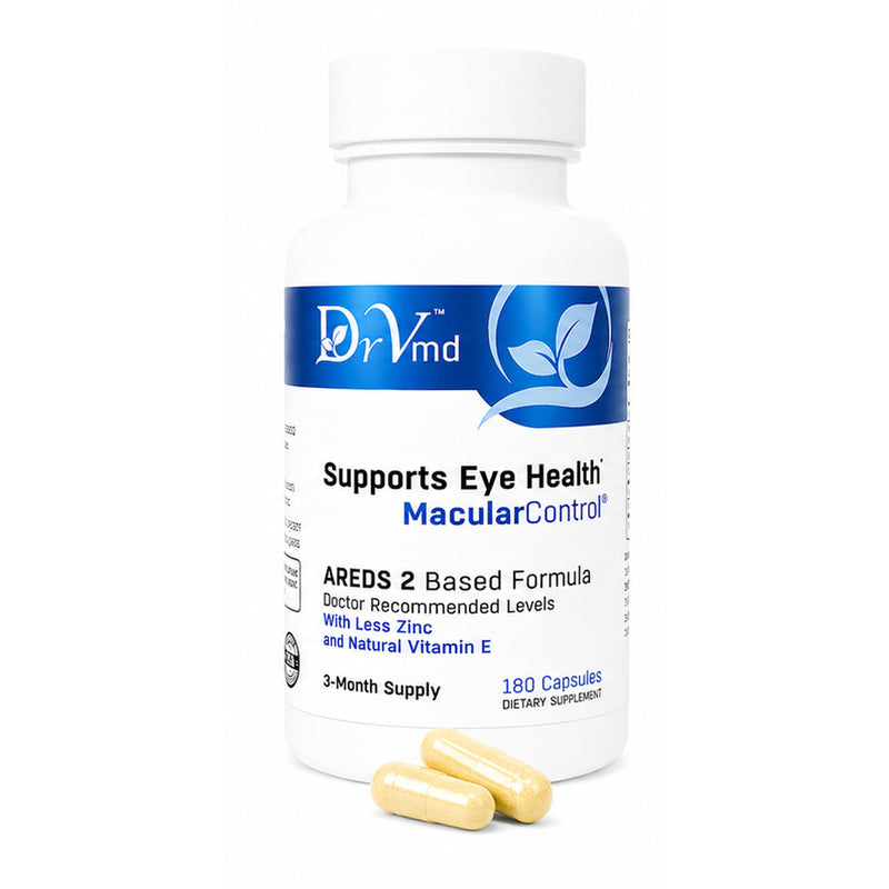 AREDS 2 Eye Vitamins by Dr. Vogel, MD Eye Surgeon – Lutein & Zeaxanthin (3 Month Supply) – 25 mg Zinc, Natural Vitamin E – Eye Health & Vision Support