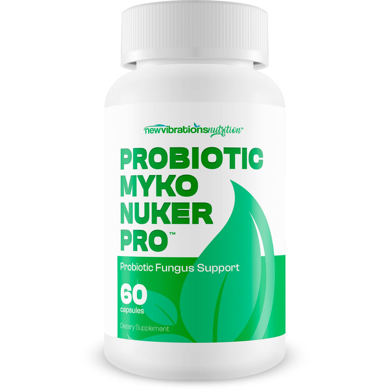 Probiotic Myko Nuker Pro - Our Best Fungus Fighting Probiotics - Natural Nail Fungal Treatment for Toenail Fungus Support - Clear Nails from The Inside Out with Probiotics Fungal Pills - Fungi Nail - BeesActive Australia