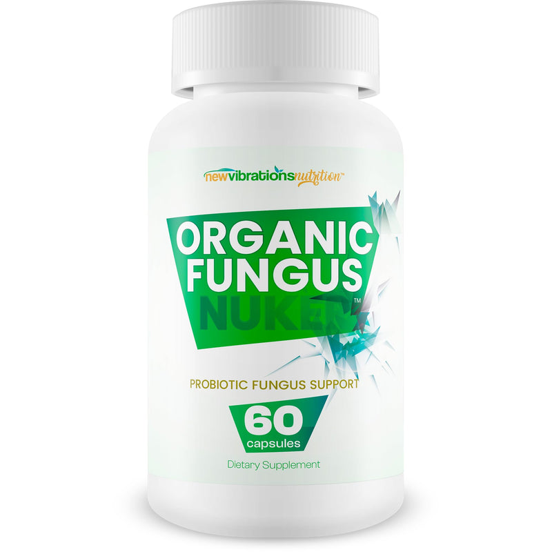Organic Fungus Nuker Probiotic - Our Best Toenail Fungus Probiotic For Fungal Nail Immune Support - 40 Billion Probiotics & Prebiotics - Pro/Prebiotic Myco Nuker Probiotics Nail Fungal Treatment - BeesActive Australia