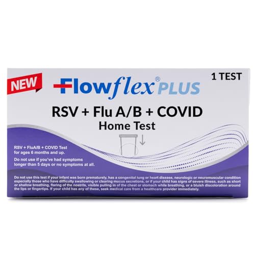 Flowflex Plus RSV + Flu A/B + COVID Home Test (1 Test) 1