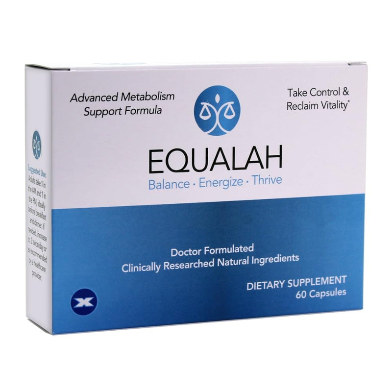Xooma Equalah Daily Metabolic & Circulation Support – Clean Energy & Flow | Doctor-formulated with ALA | Chromium & Curcumin Nano-complex | Daily Nutrient processing Cell Health & Vitality