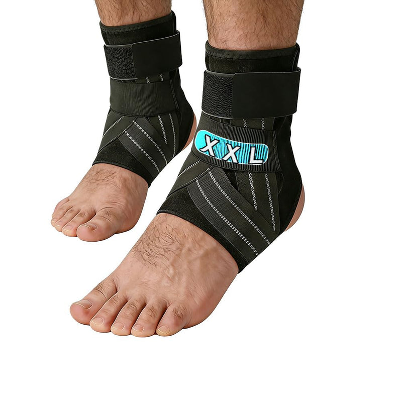 King Mills Sprained Boot & Peroneal Tendonitis Brace for Large Shoe Size Men or Swollen Foot. XX-Large for Left & Right Foot Left & Right Hand - BeesActive Australia