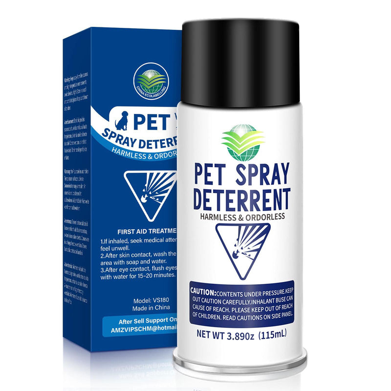 Cat Deterrent Spray Refill, Pet Spray Deterrent System, Motion Activated Cat System, Cat & Dog Odorless & Indoor, Up to 3 Feet Away, Pet Deterrent Spray Refill White-1 Pack