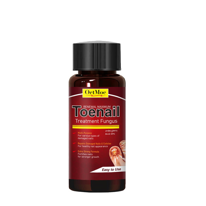 Toenail Treatment with 25% Undecylenic Acid, Nail Treatment for Damaged Nails and Thick Toenail