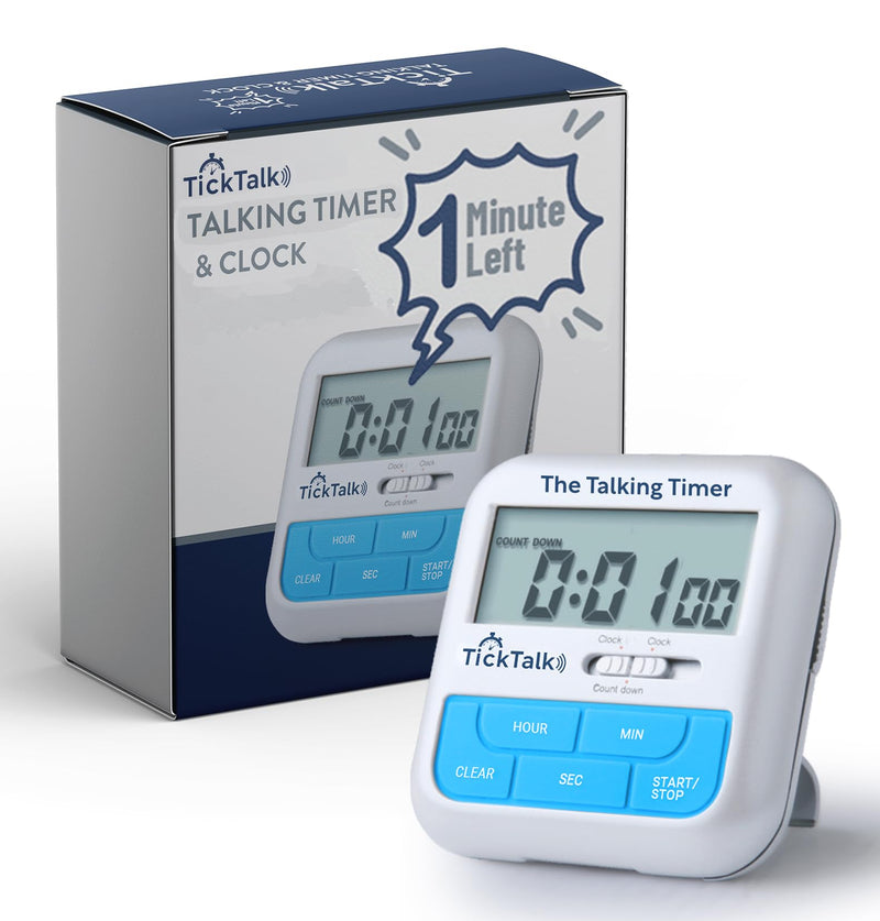 Talking Timer for Kids, Visual Timer for Kids Alternative, & Digital Clock Voice Countdown Announcements Every Hour/10 Min/1 Min | Cooking, Adults, Workouts, Classroom, lab, ADHD, Time Management - BeesActive Australia