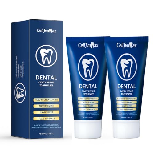 Enamel Repair Toothpaste for Cavity Protection, Transparent Gel to Strengthen Teeth and Support Gum Health, Daily Dental Care for Oral Hygiene (02) 2