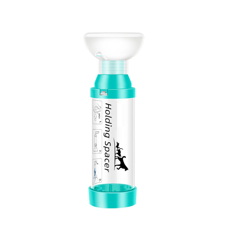 Cat Inhaler Spacer with 1 Round Silicone Mask – Feline Aerosol Chamber for Cats with a Respiratory Condition (for Cats) Cats 10lbs