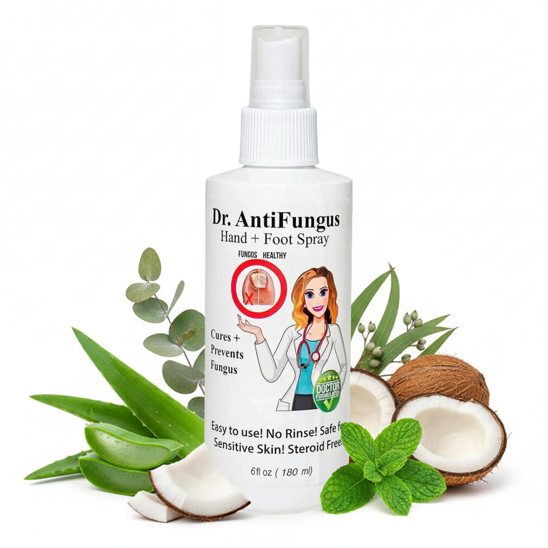 Hand & Foot Spray - Quick Drying Formula Solution - Helps For Itching, Burning, Scaling, and Discomfort - Hands, Feet, & Nail Soaking Solution - 6 fl oz - BeesActive Australia