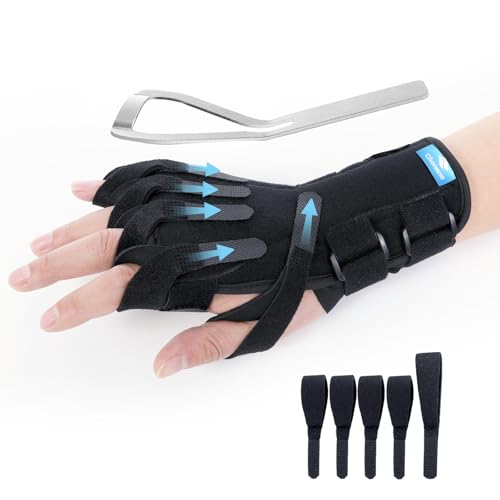 Radial Nerve Palsy Splint Wrist Drop Brace Fits Right & Left Hand