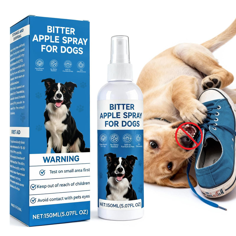 Bitter Apple Spray for Dogs – Alcohol-Free No Chew & Dog Deterrent Spray to Stop Chewing and Licking, Protect Furniture, Shoes, Plants & Household Items