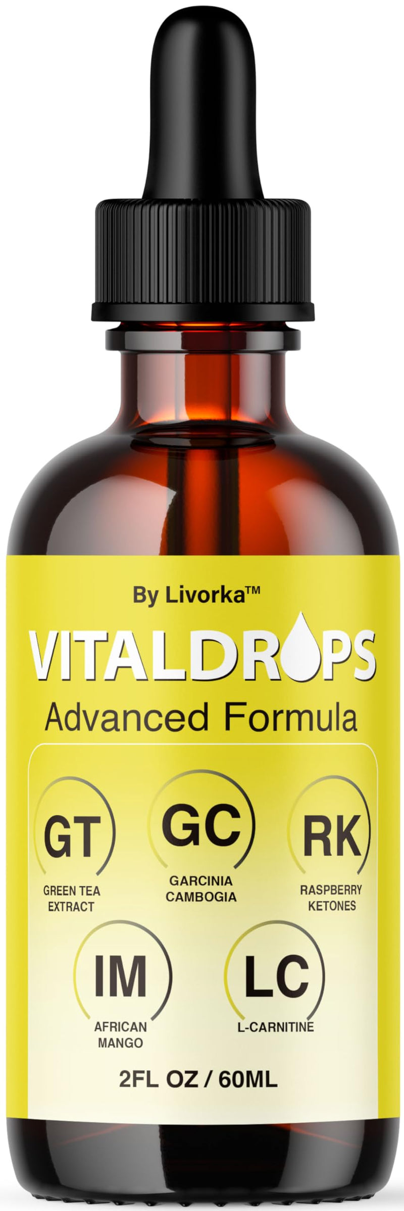 Vital Drops - Official Vital Drops Advanced Formula, VitalDrops Daily Premium Liquid Supplement Support All Natural Multivitamin for Overall Health & Wellness, 1 Bottle for 1 Month