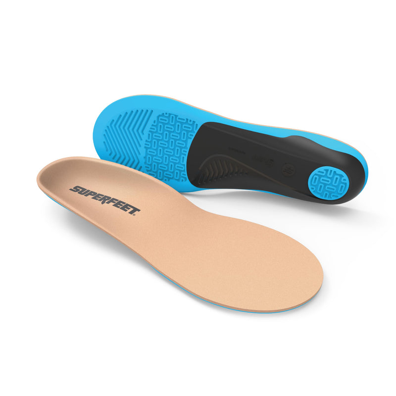 Superfeet Everyday Pressure Relief Shoe Inserts - Soft Cushioning for Sensitive Feet with Gentle Support & Heel Relief for Work, Walking & Everyday Wear, 7.5-9 Men / 8.5-10 Women
