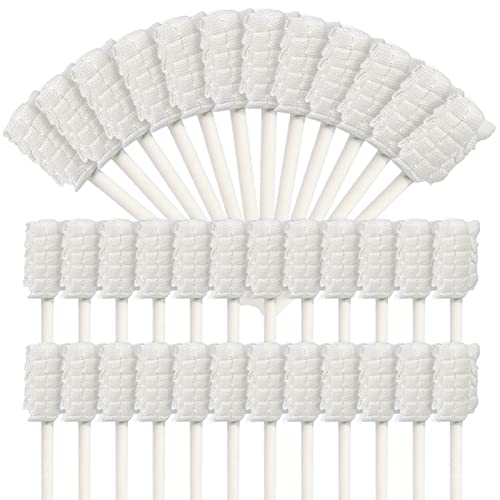200 PCS Baby Tongue Cleaner,Disposable Baby Mouth Cleaner Stick Dental Care White-200PCS