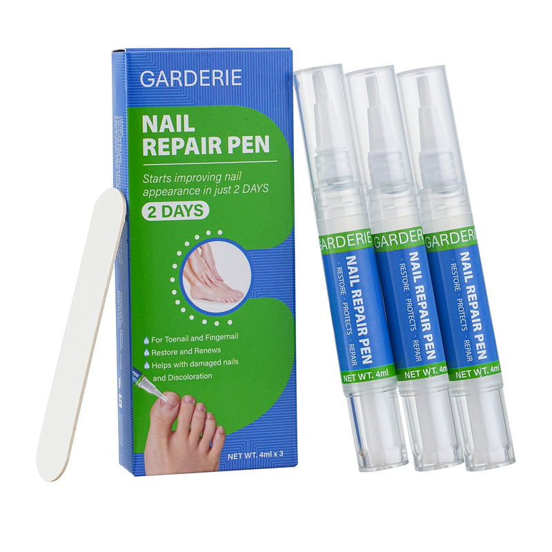 Premium 3 Pack Of Funger finger pen Nail Fungus Treatment for Toenail & Fingernails - Repair Discoloration & Damage with Natural Ingredients - BeesActive Australia