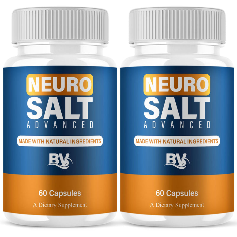 Neuro Salt Advanced Premium Nootropic Pills (2 Pack - 120 Capsules)