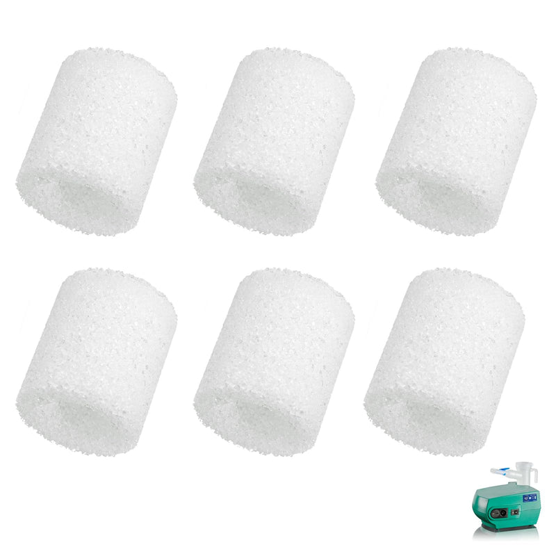 Nebulizer Filter Compatible with PARI Vios Nebulizer Compressors, Ultra II, Trek, Trek S, Nebulizer Compressor Air Filter (6 Pieces) - BeesActive Australia