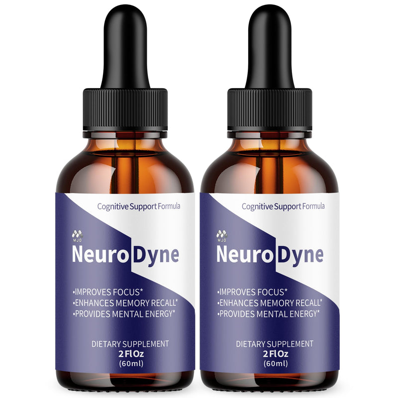 (2 Pack) Neurodyne Drops, Official Neurodyne Supplement Drops (60 Servings)