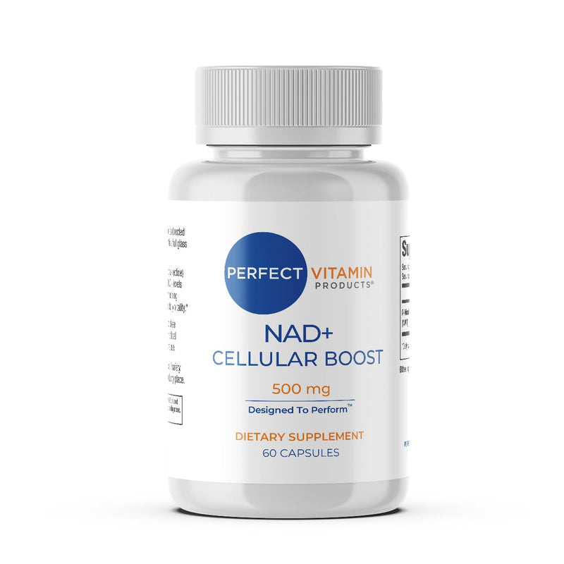 NMN 500mg NAD+ Cellular Boost Vegan (60 Capsules) | NMN NAD+ Supplement 500mg for Cellular Energy, Brain Clarity, Anti-Aging & Longevity | Recovery Support | Vegan Capsules 1 Pack