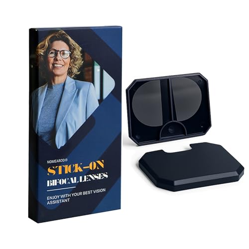 Stick on Bifocal Lenses for Sunglasses, Reusable Stick on Readers for Glasses, No Water or Glue Needed 1pack 1.5 x